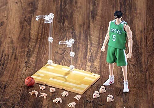 Amazon.co.jp: スラムダンク 1 10 可動フィギュア 花形透 5号 翔陽 緑